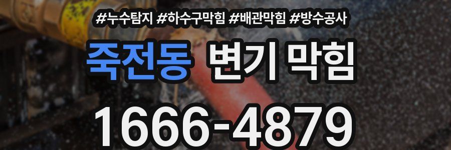 죽전동 변기 막힘