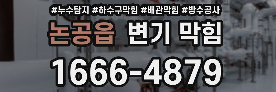 논공읍 변기 막힘