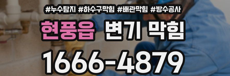 현풍읍 변기 막힘