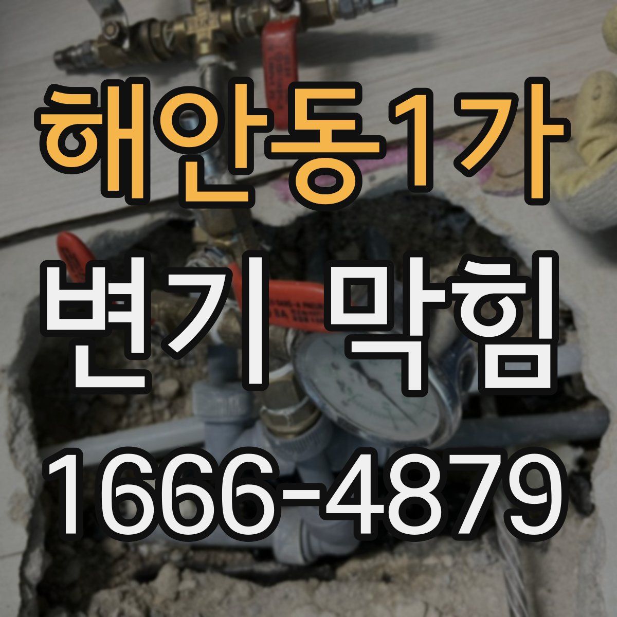 해안동1가 변기 막힘