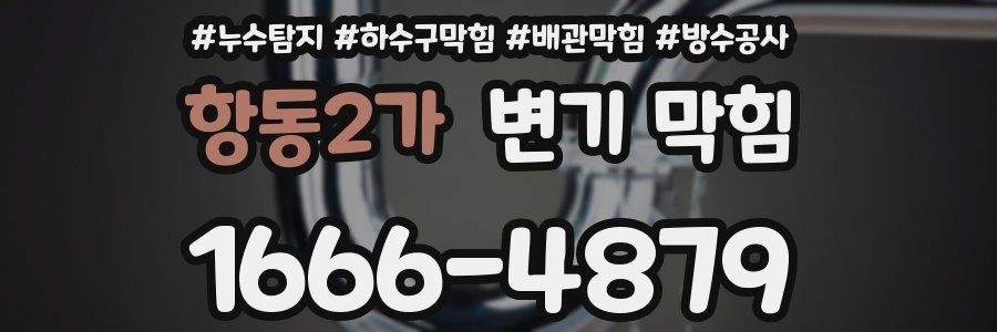 항동2가 변기 막힘