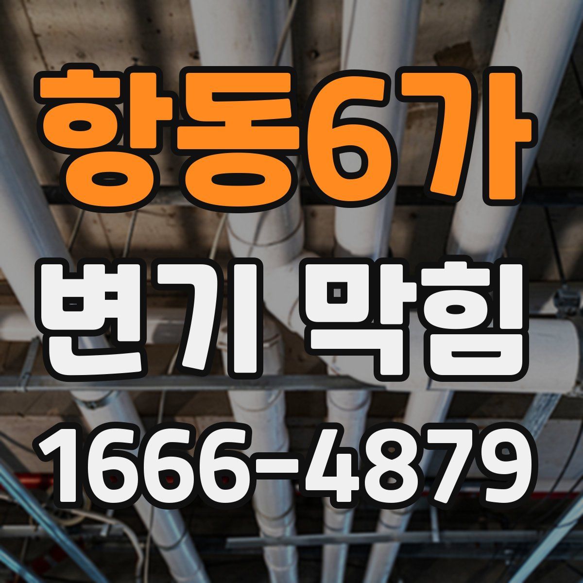 항동6가 변기 막힘