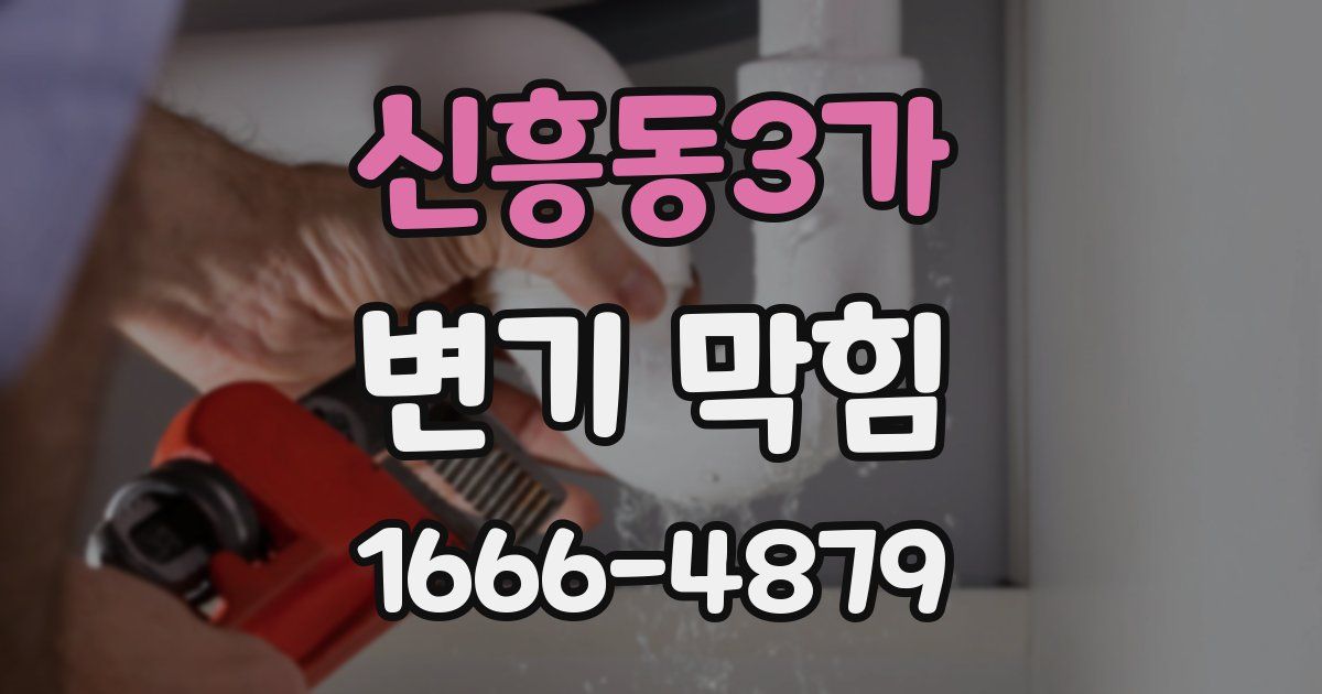 신흥동3가 변기 막힘
