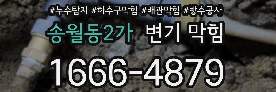 송월동2가 변기 막힘