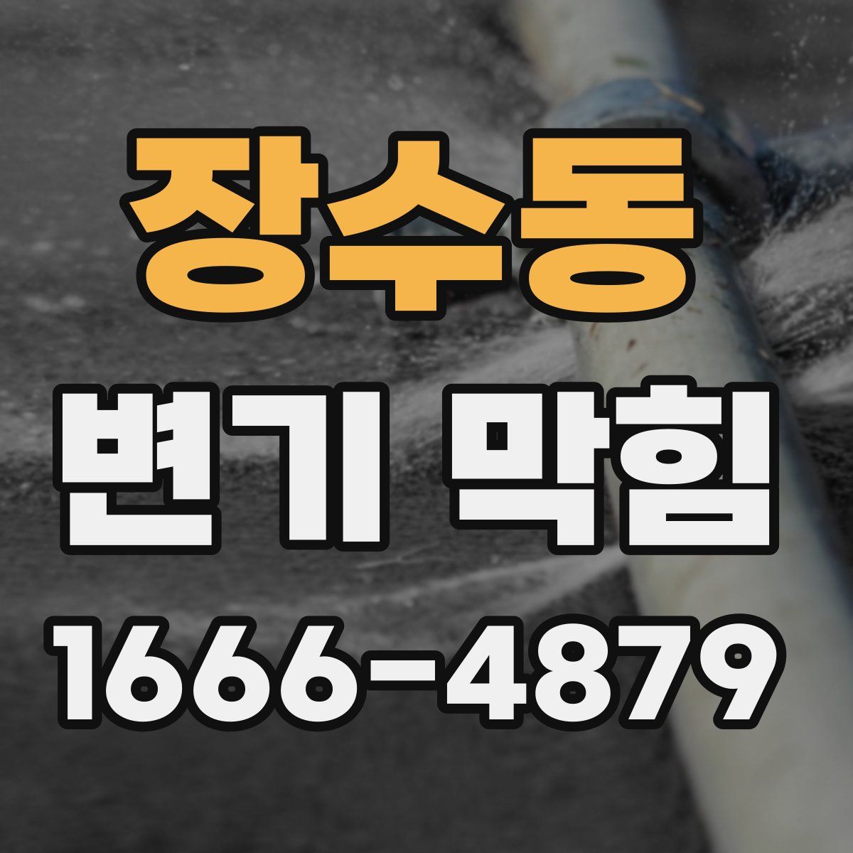 장수동 변기 막힘