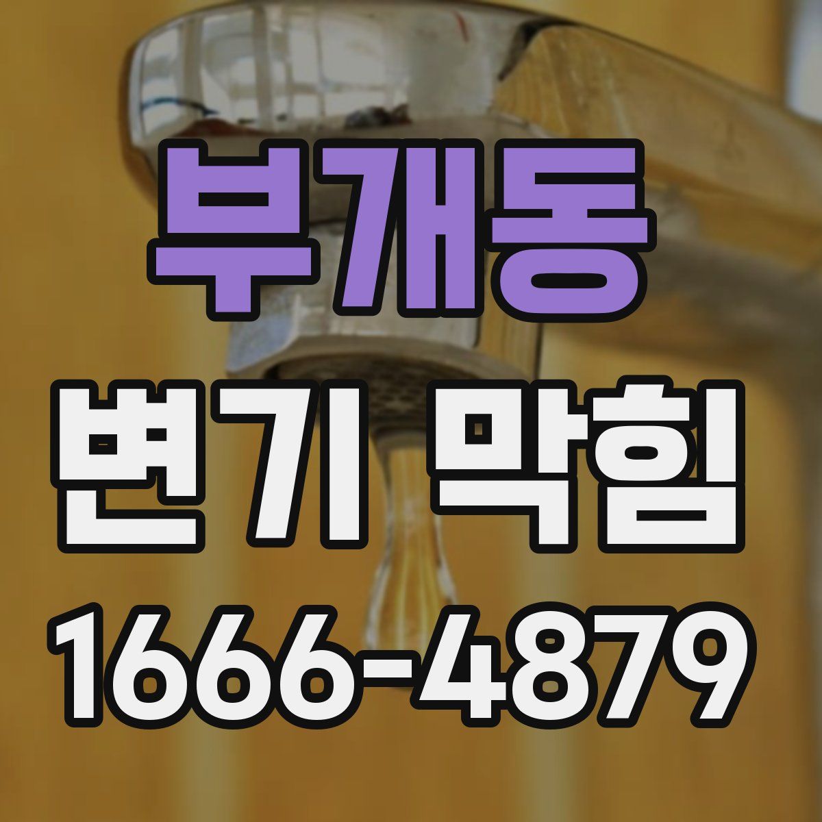 부개동 변기 막힘
