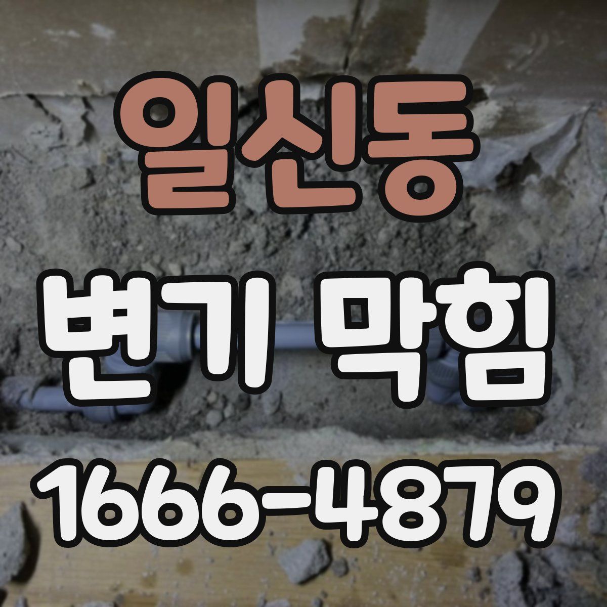 일신동 변기 막힘