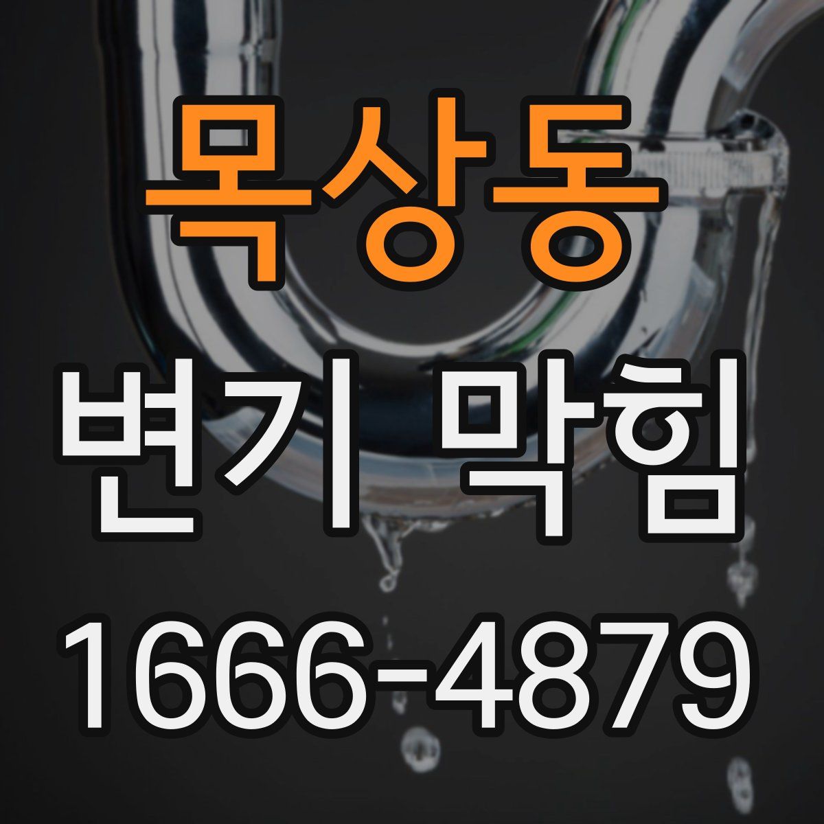 목상동 변기 막힘