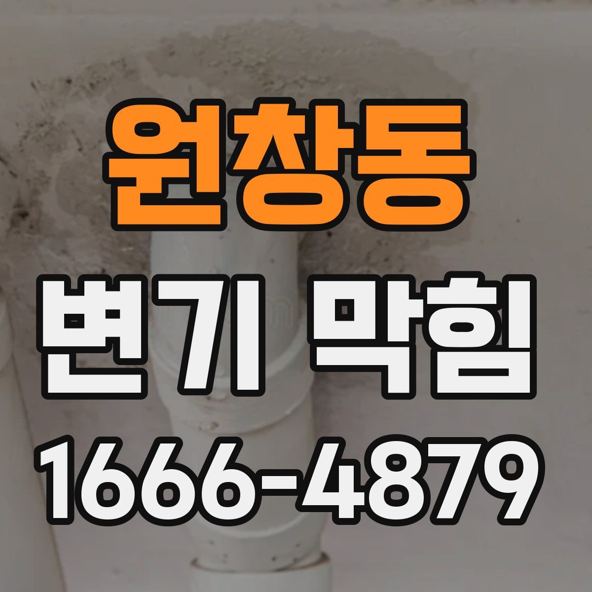 원창동 변기 막힘
