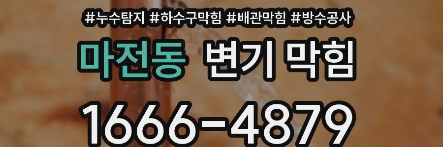 마전동 변기 막힘