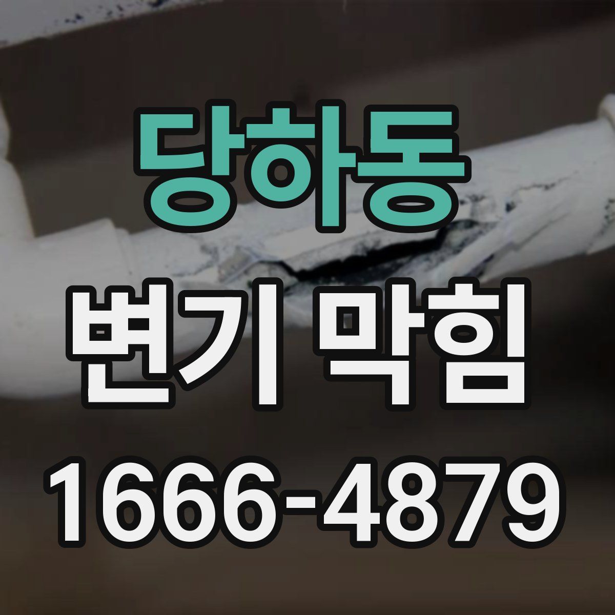 당하동 변기 막힘