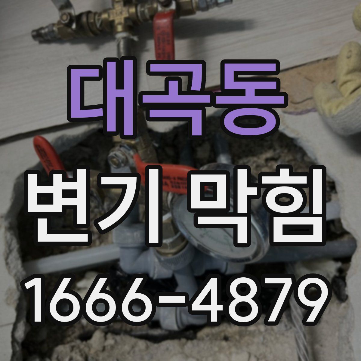 대곡동 변기 막힘