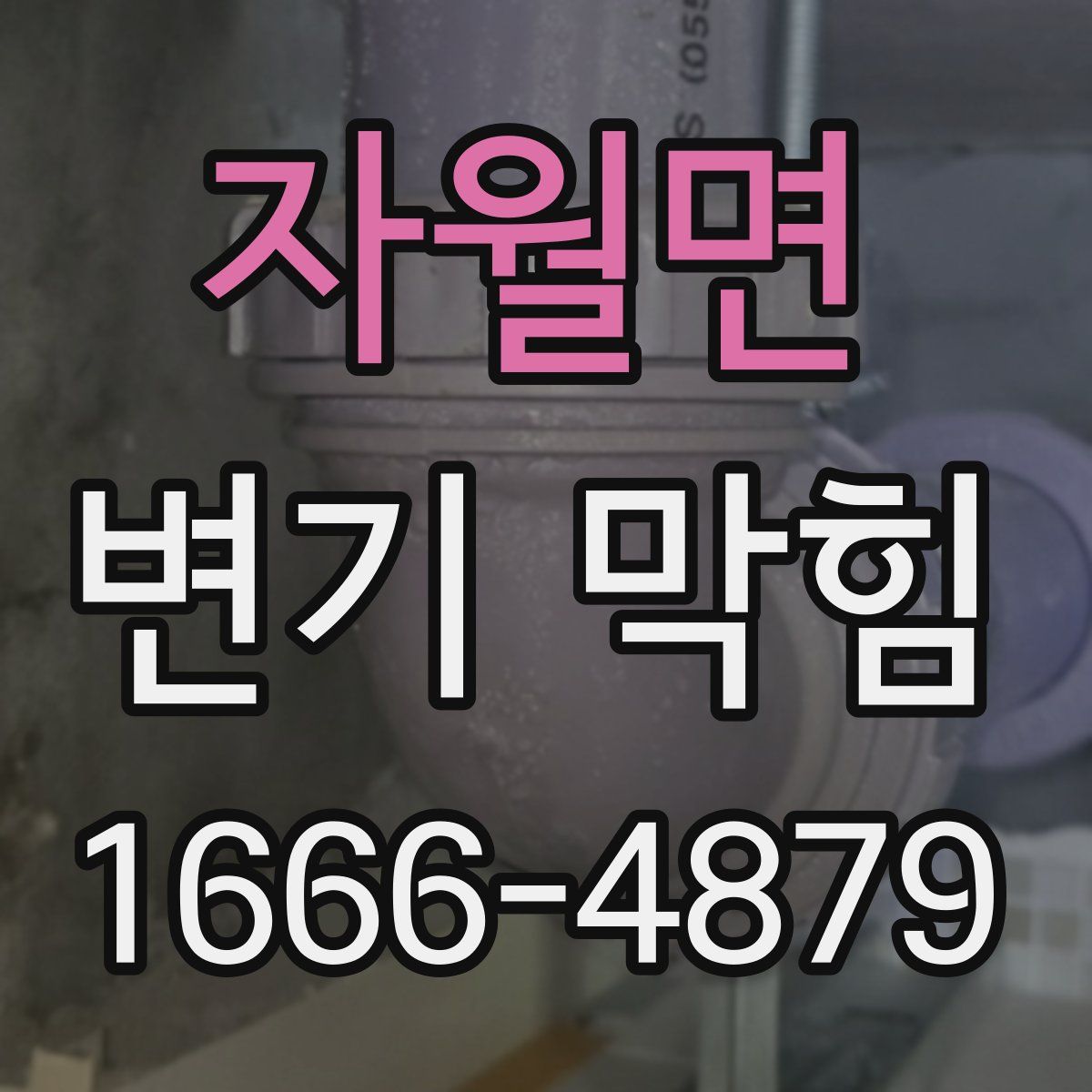 자월면 변기 막힘