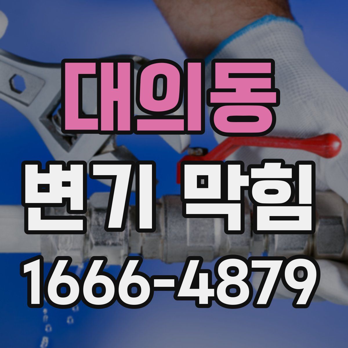대의동 변기 막힘