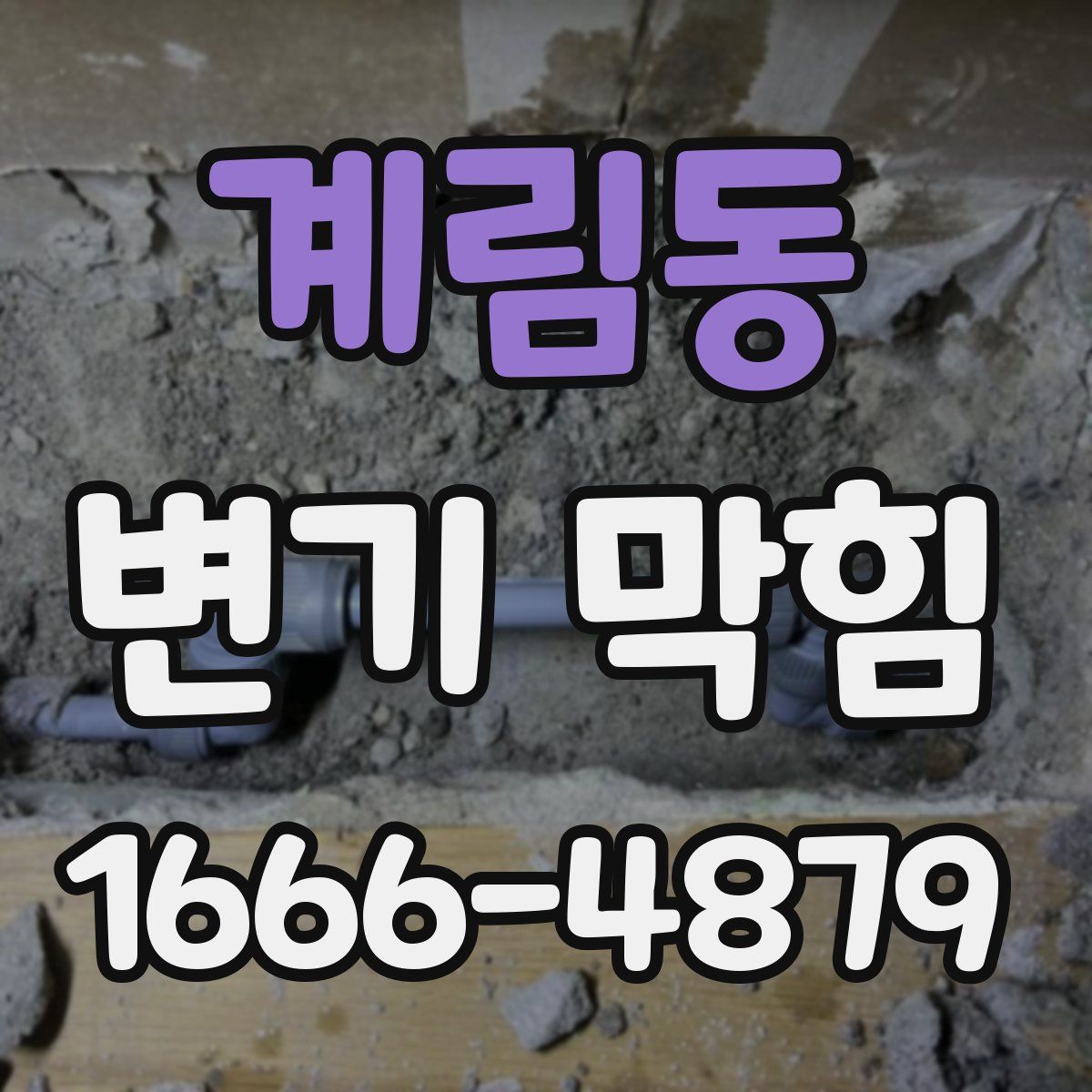 계림동 변기 막힘