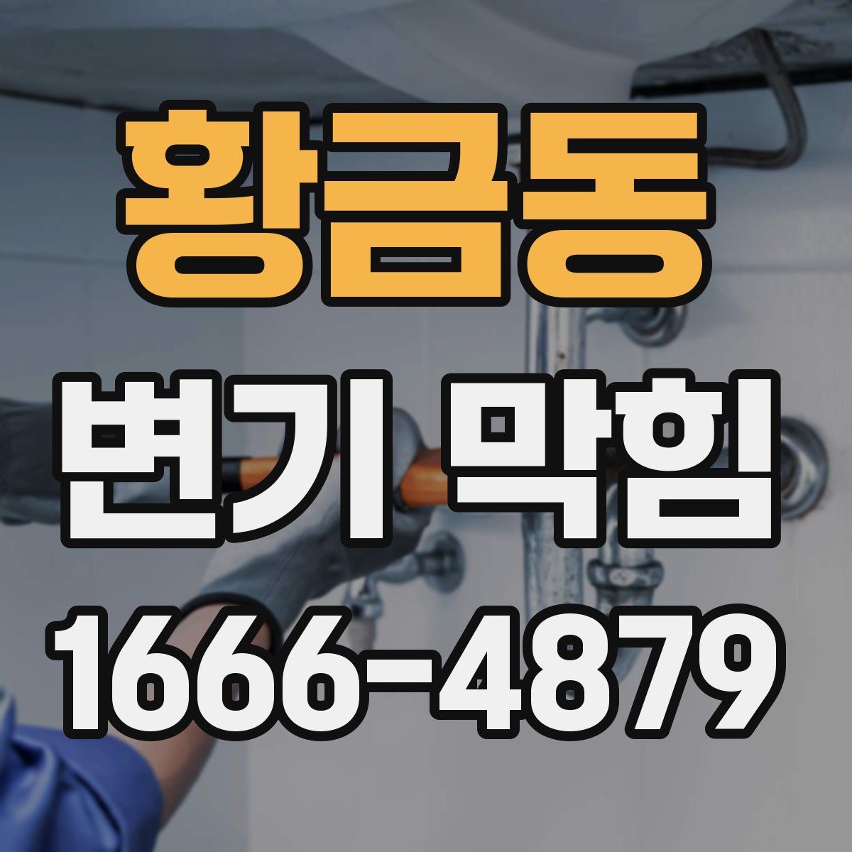 황금동 변기 막힘