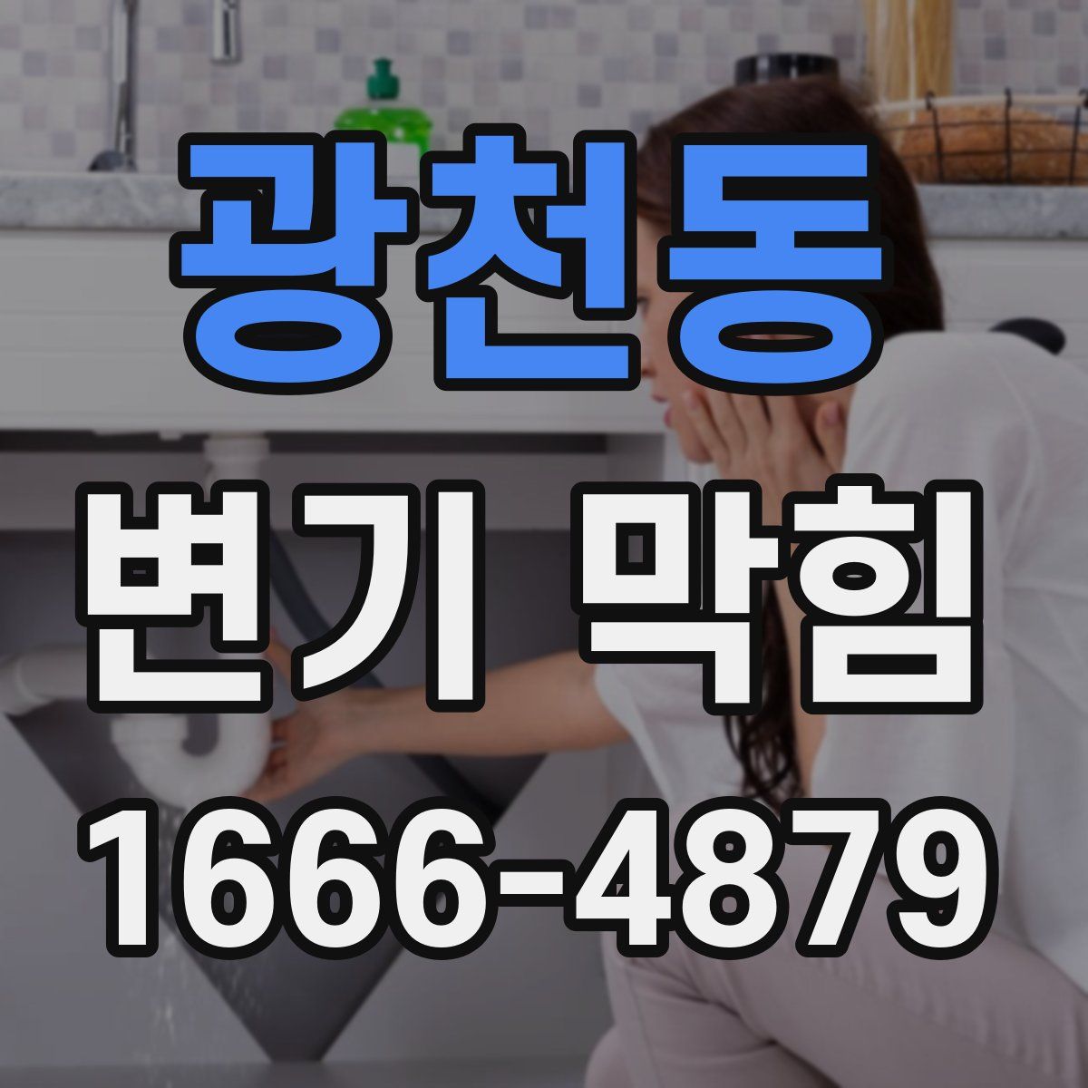 광천동 변기 막힘