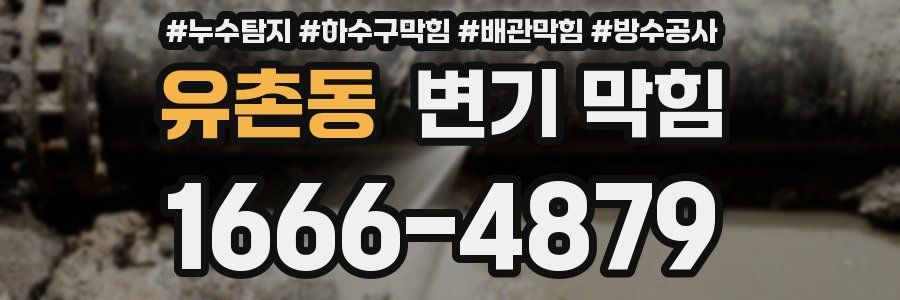 유촌동 변기 막힘