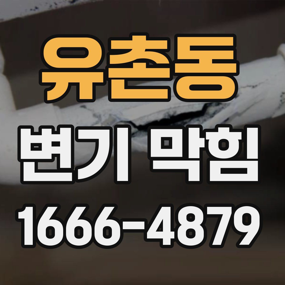 유촌동 변기 막힘
