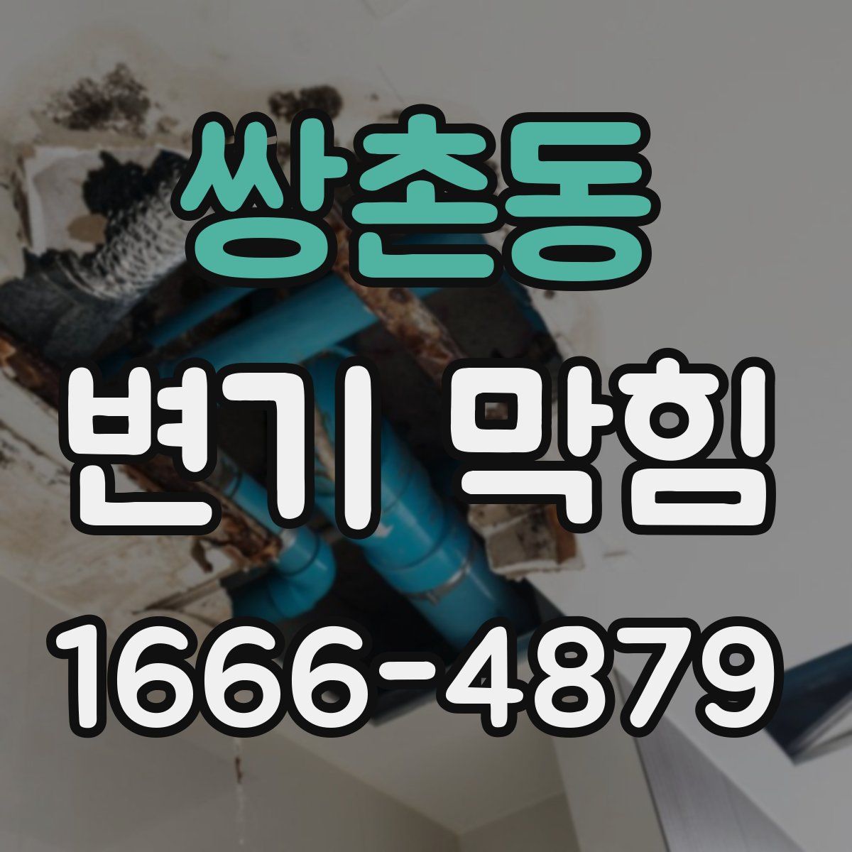 쌍촌동 변기 막힘