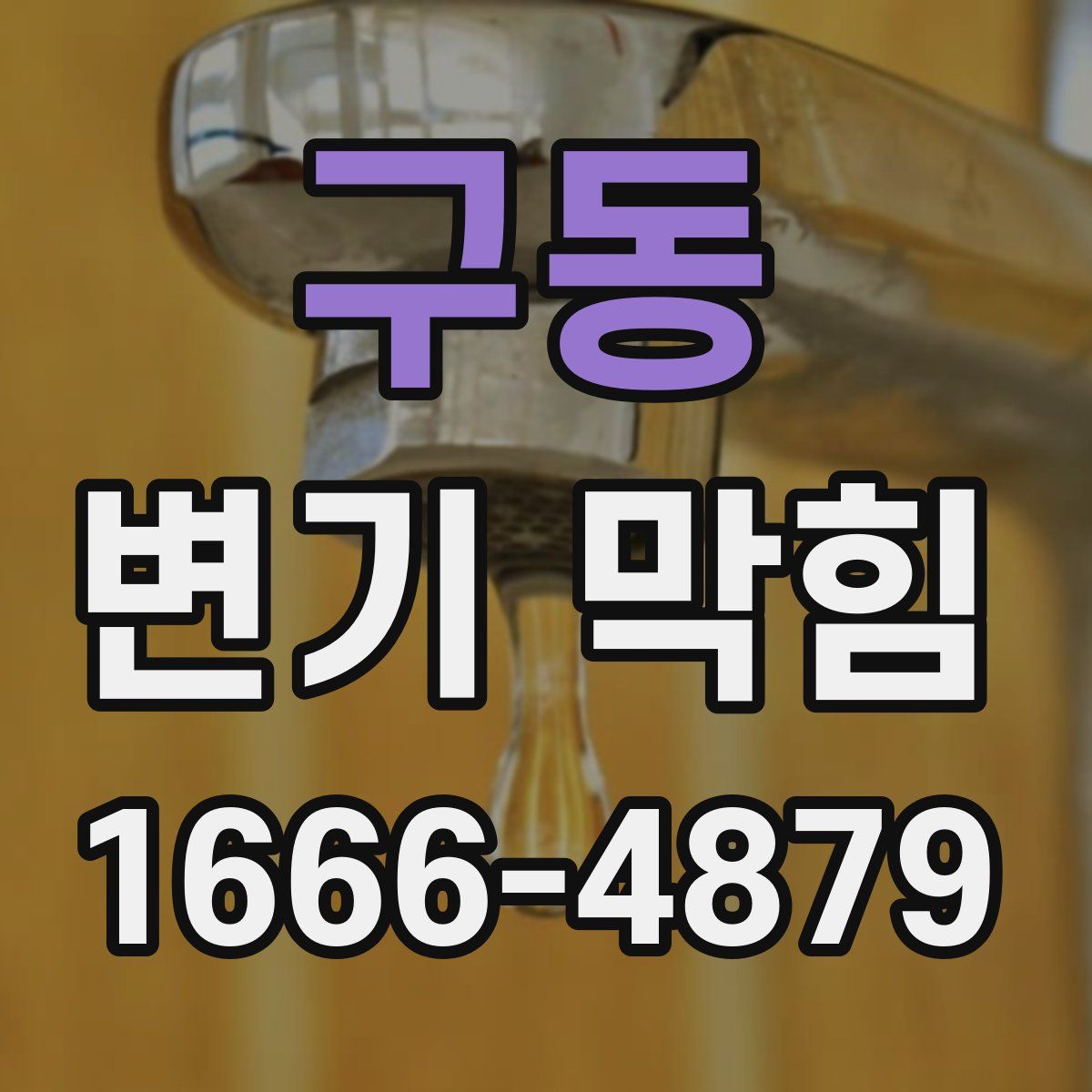 구동 변기 막힘