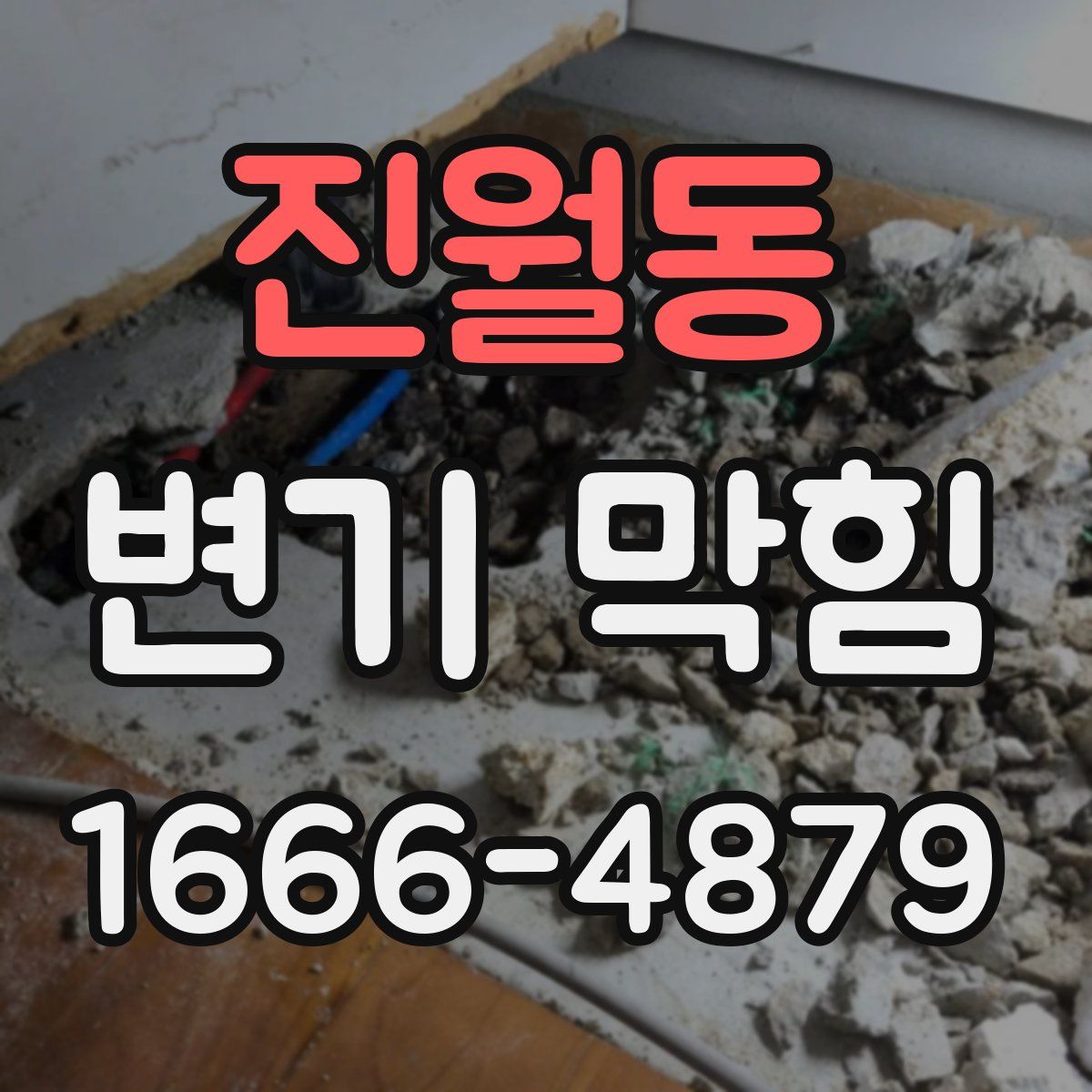 진월동 변기 막힘