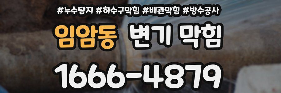 임암동 변기 막힘