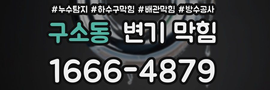 구소동 변기 막힘
