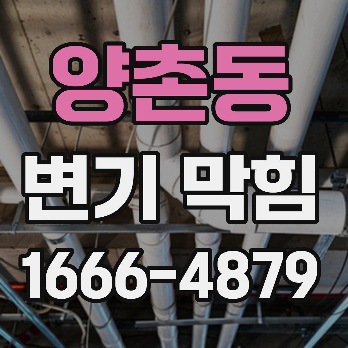 양촌동 변기 막힘