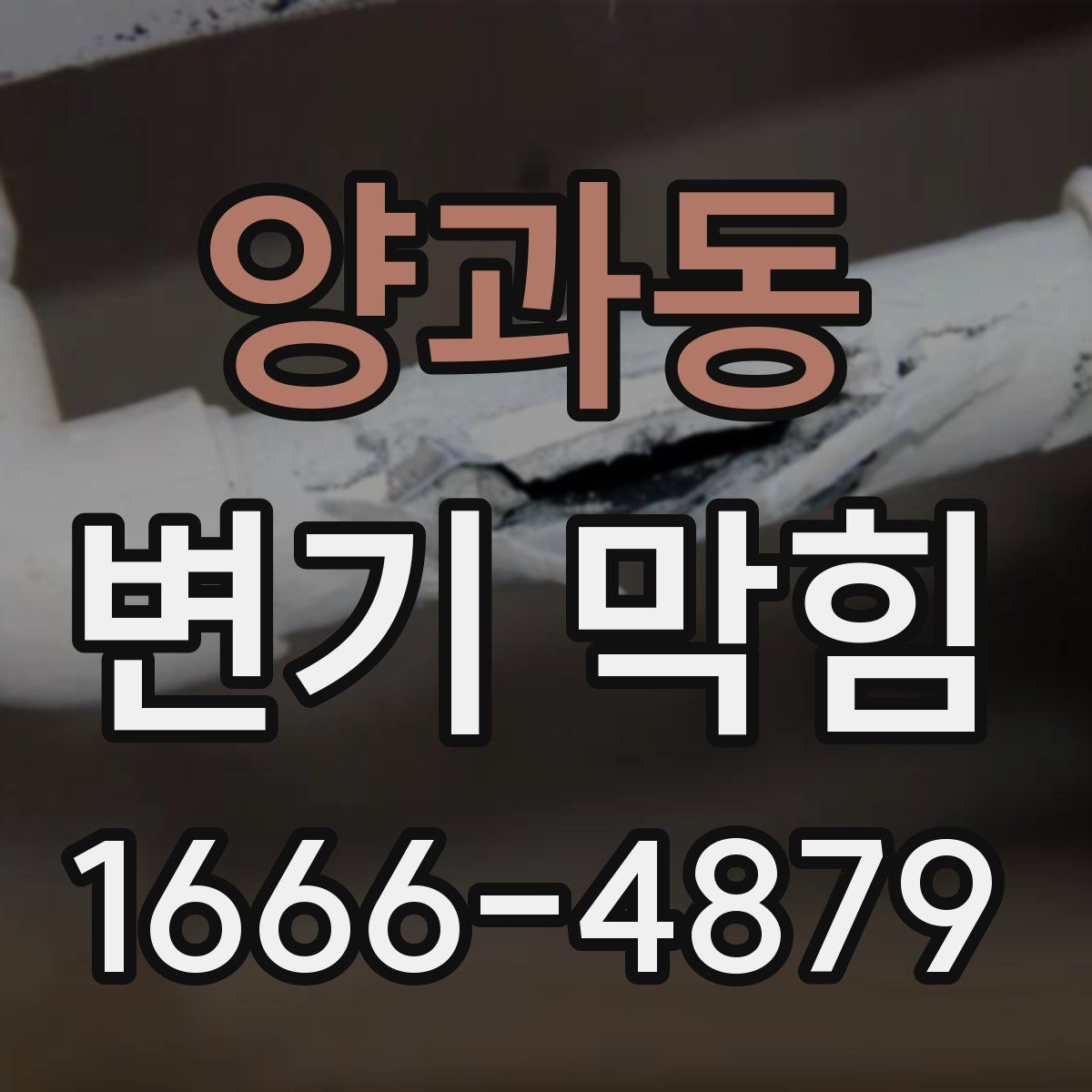 양과동 변기 막힘