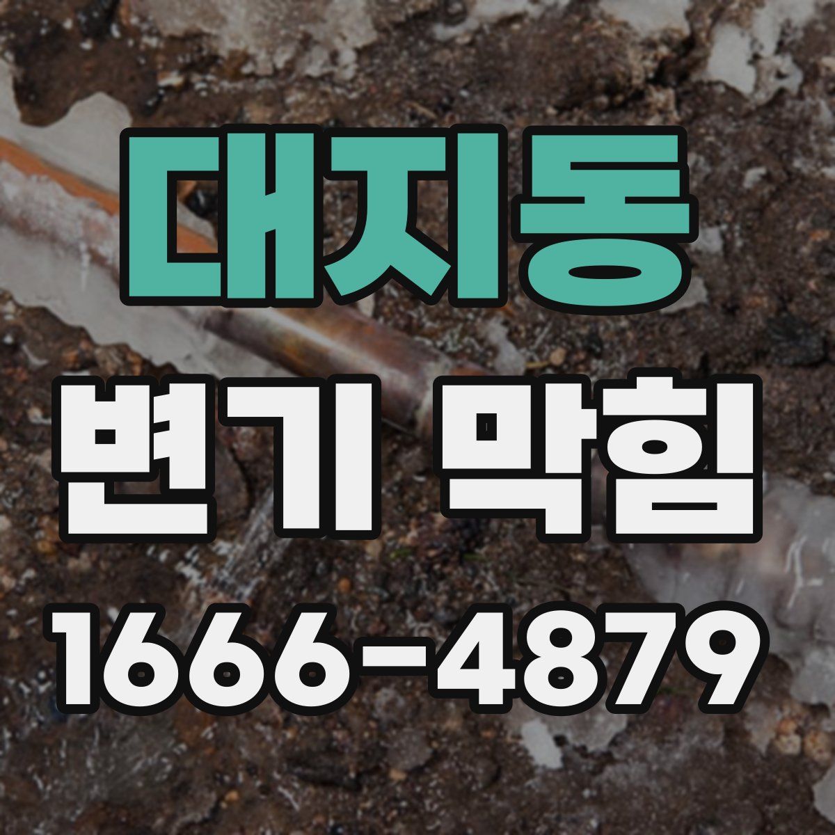 대지동 변기 막힘