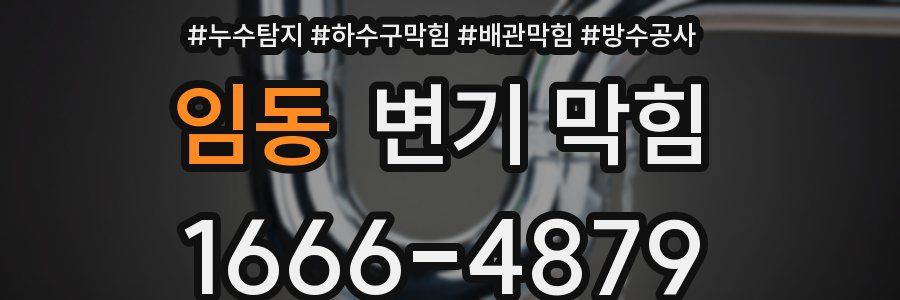 임동 변기 막힘