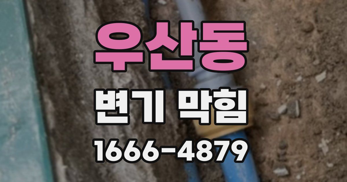 우산동 변기 막힘