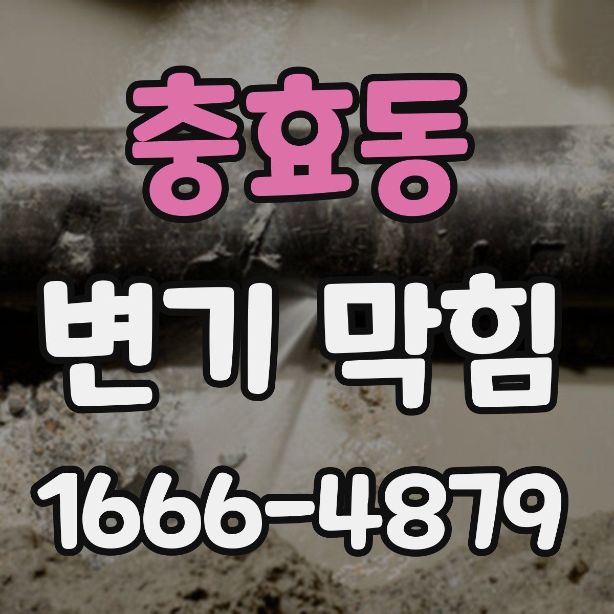 충효동 변기 막힘