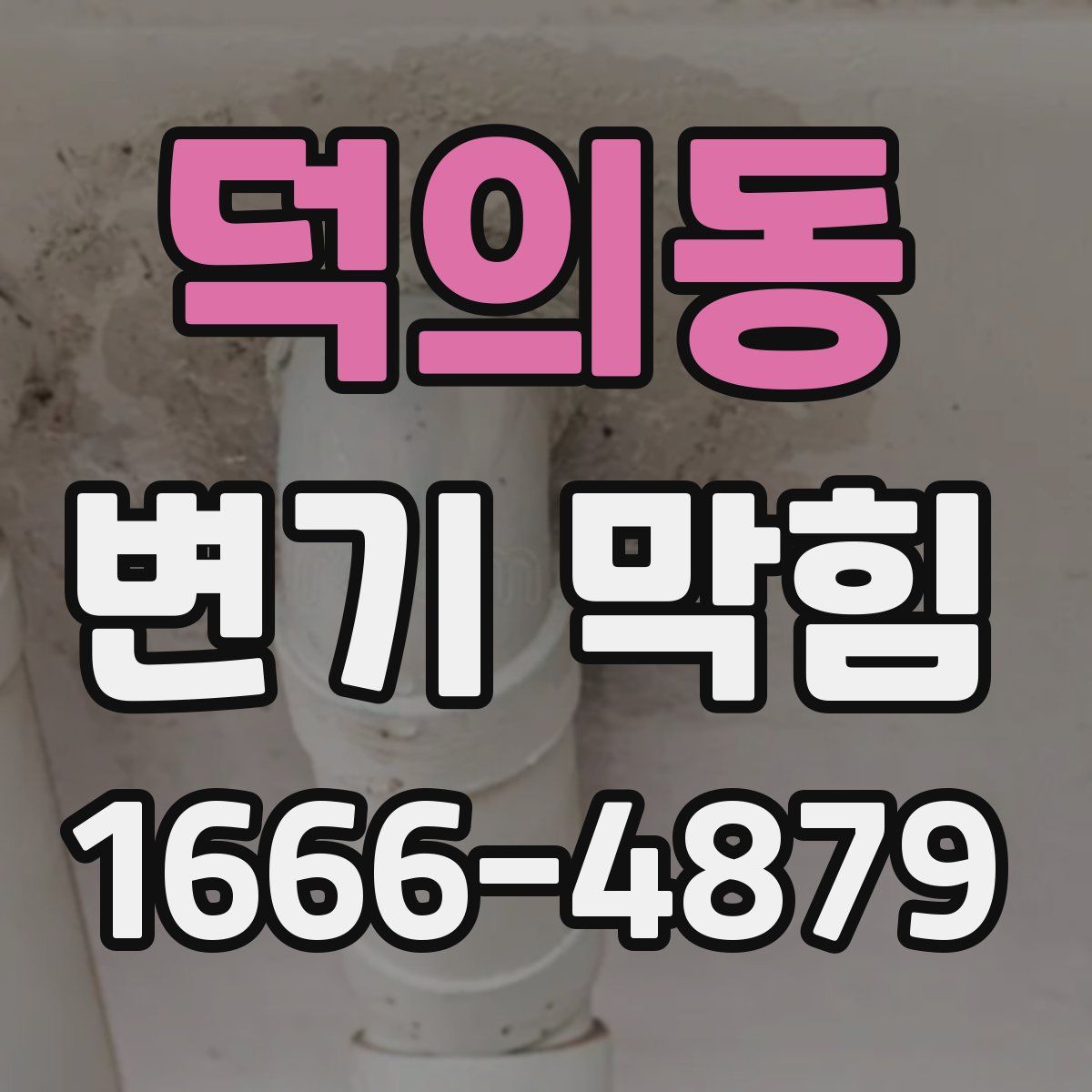 덕의동 변기 막힘