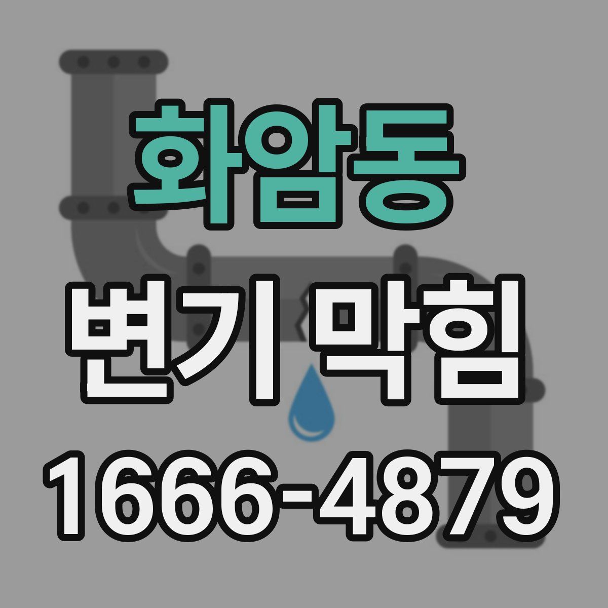화암동 변기 막힘