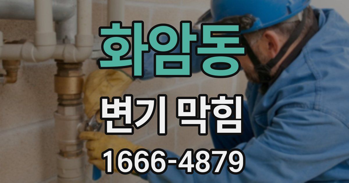 화암동 변기 막힘
