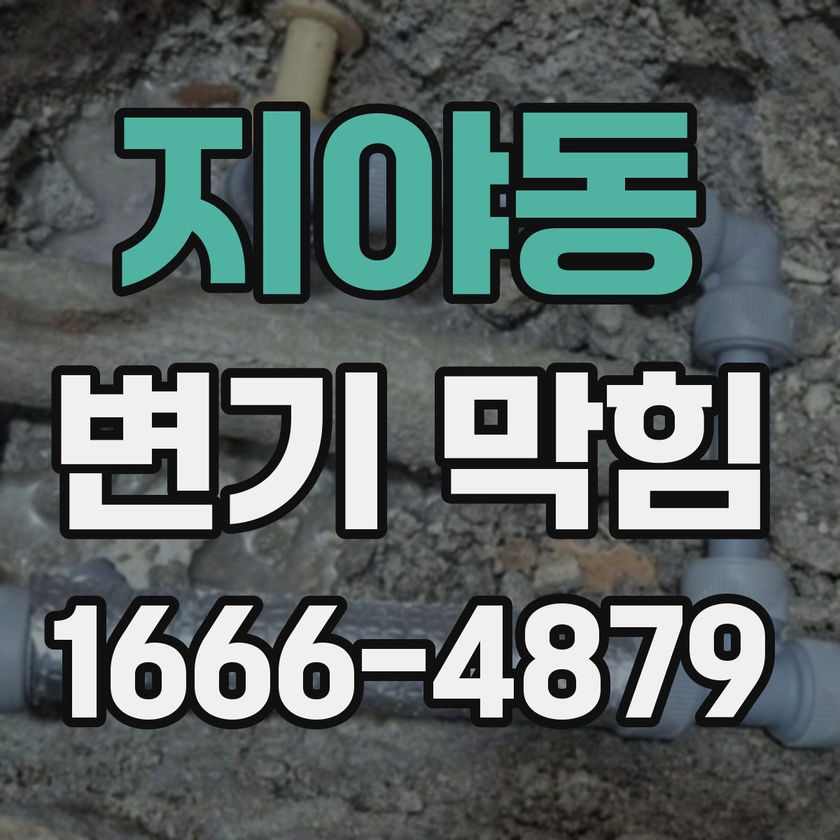 지야동 변기 막힘
