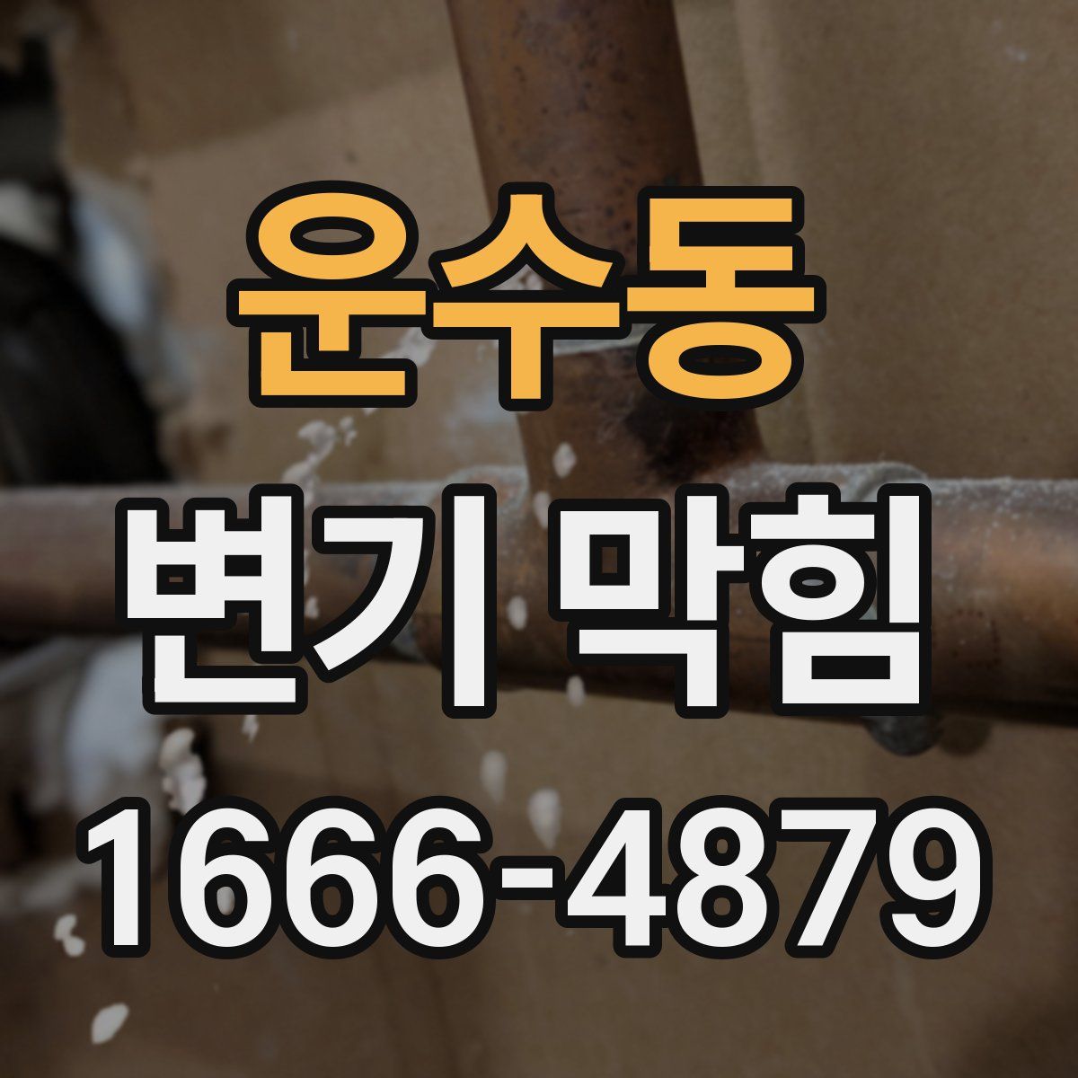 운수동 변기 막힘