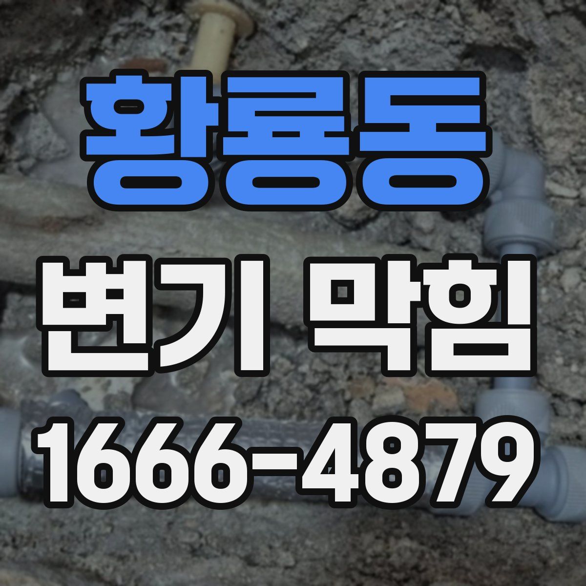 황룡동 변기 막힘