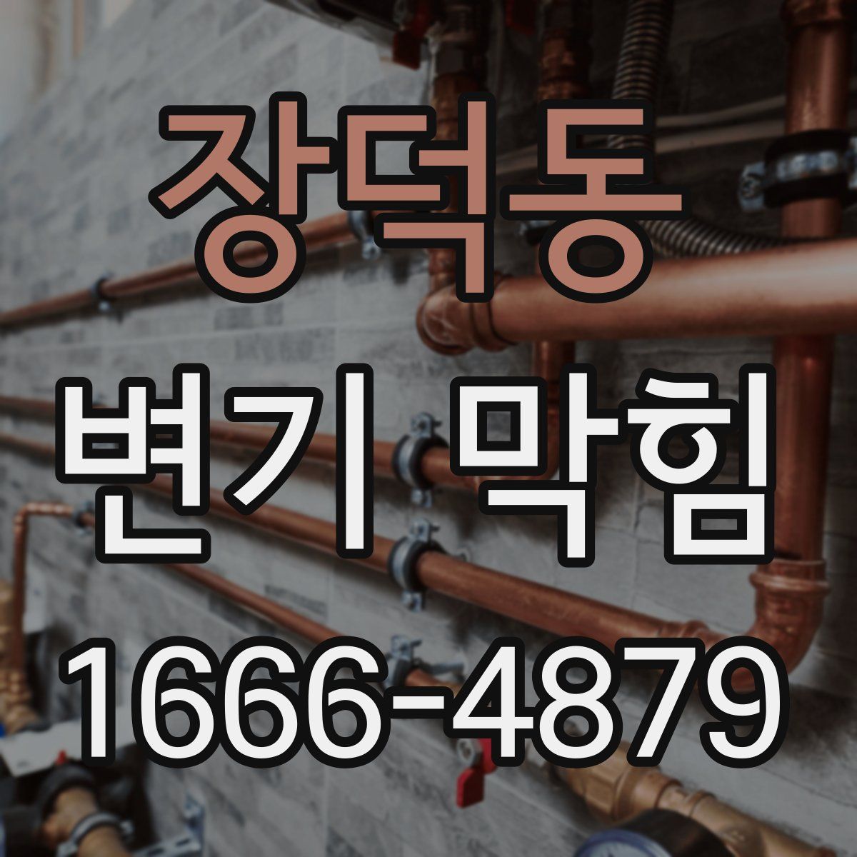 장덕동 변기 막힘