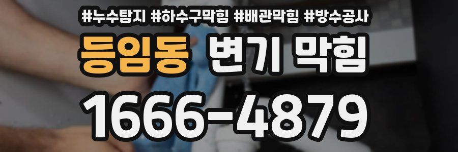등임동 변기 막힘