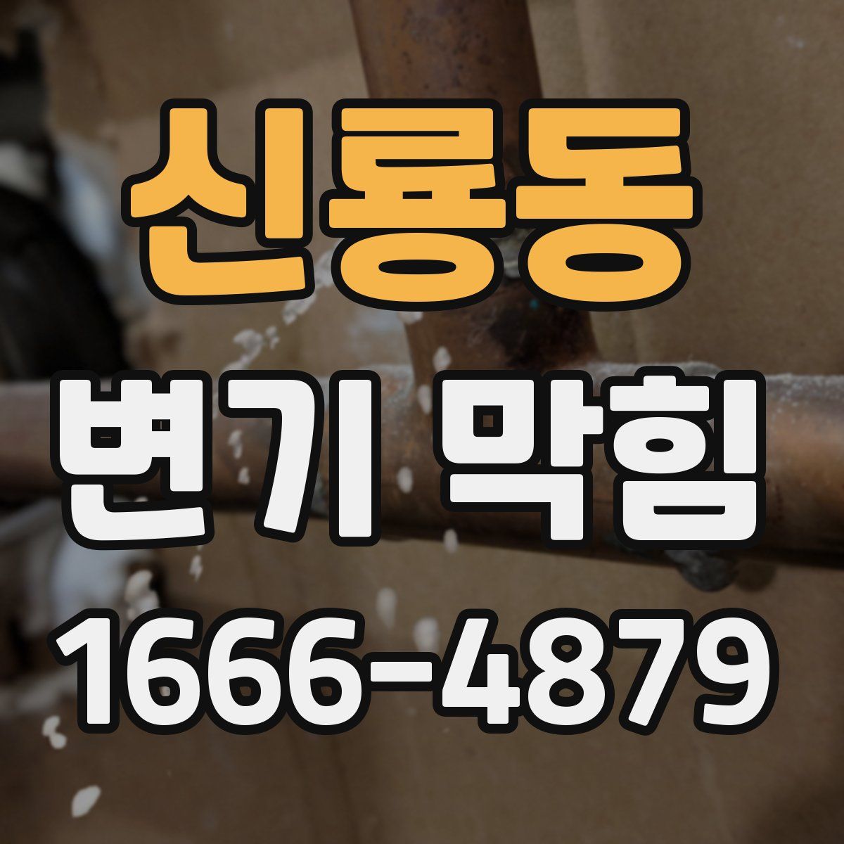신룡동 변기 막힘
