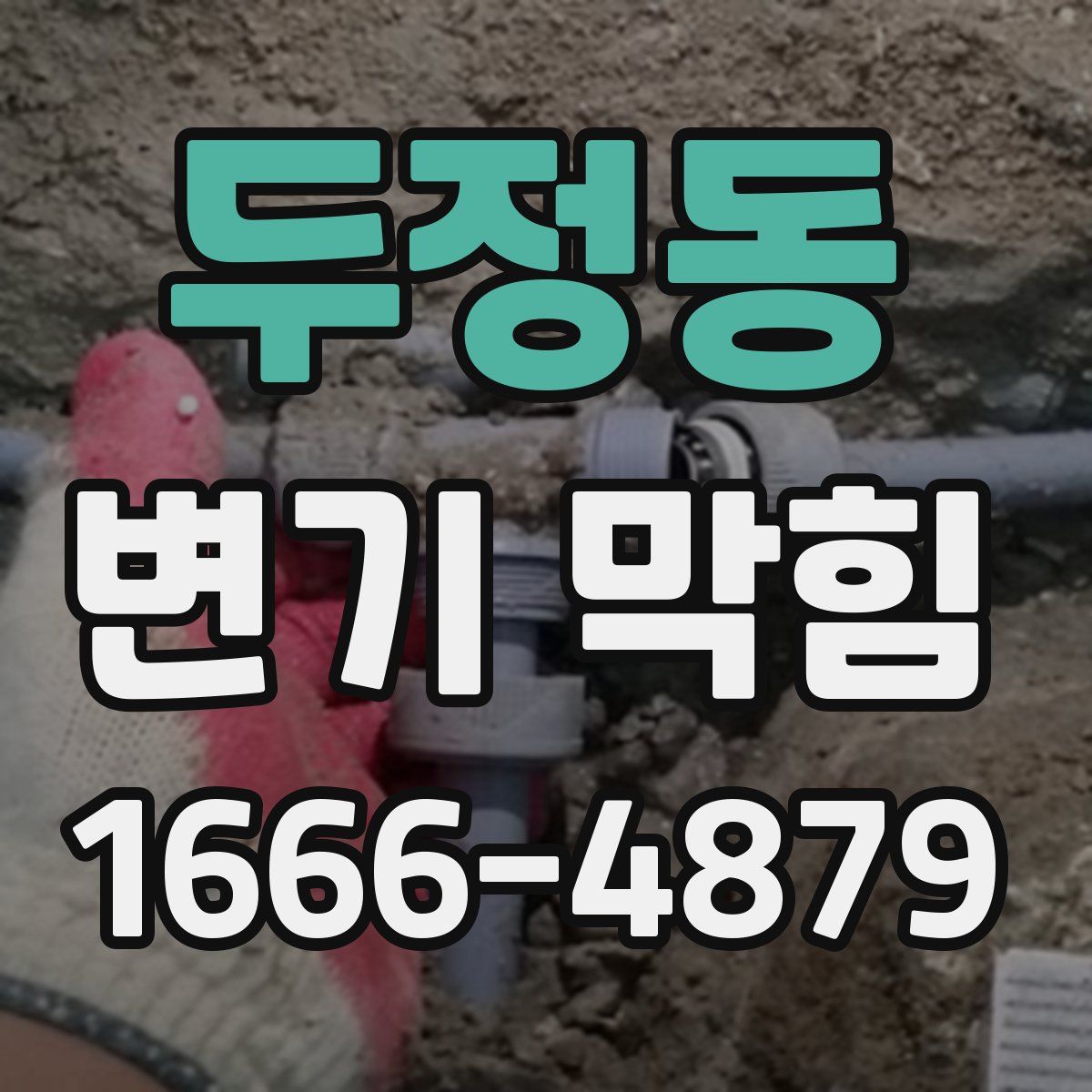 두정동 변기 막힘