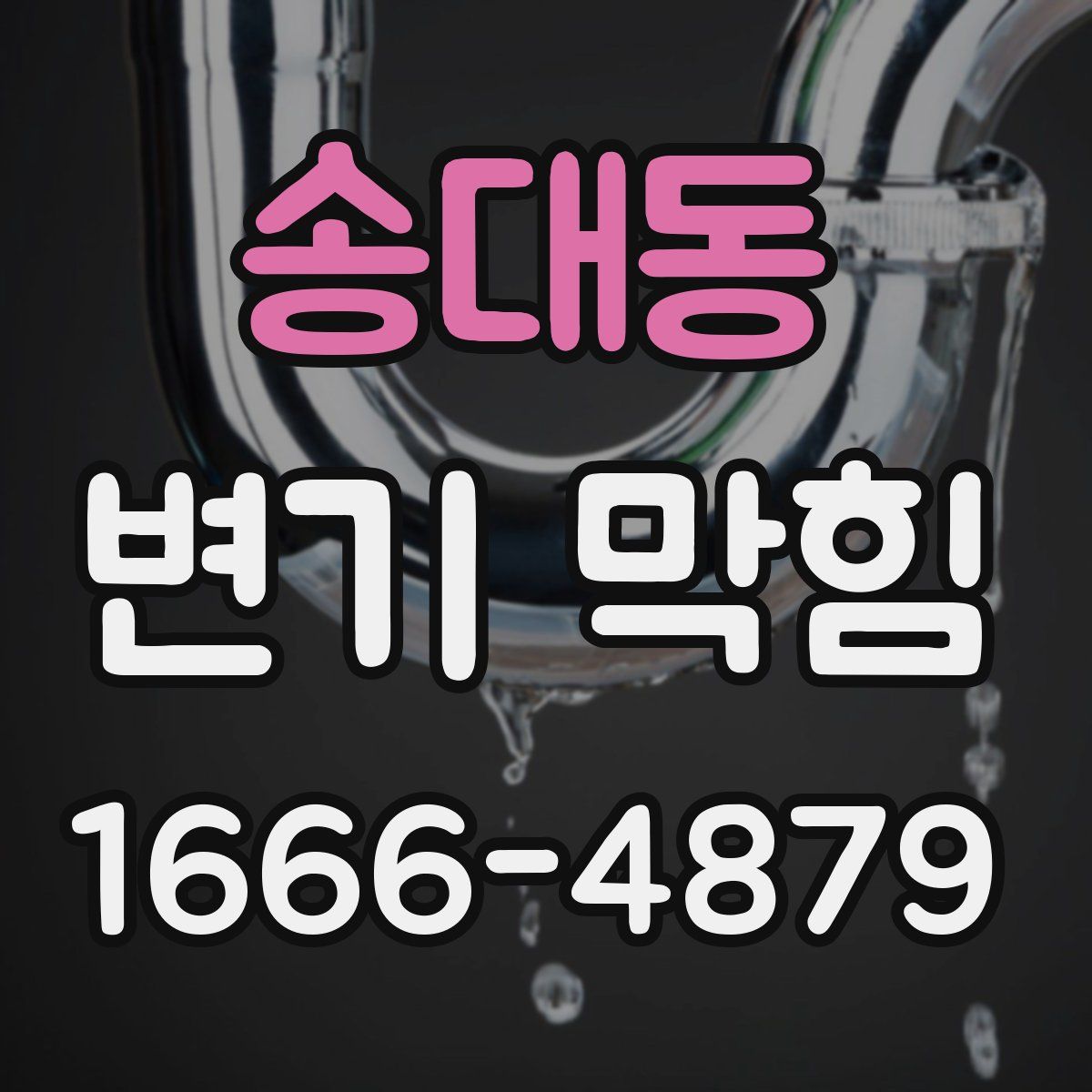 송대동 변기 막힘