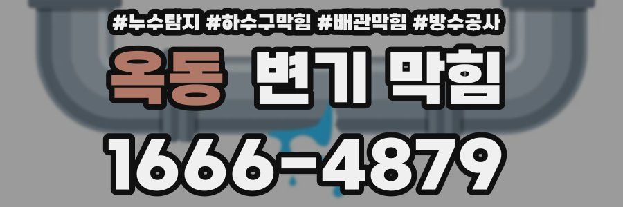 옥동 변기 막힘