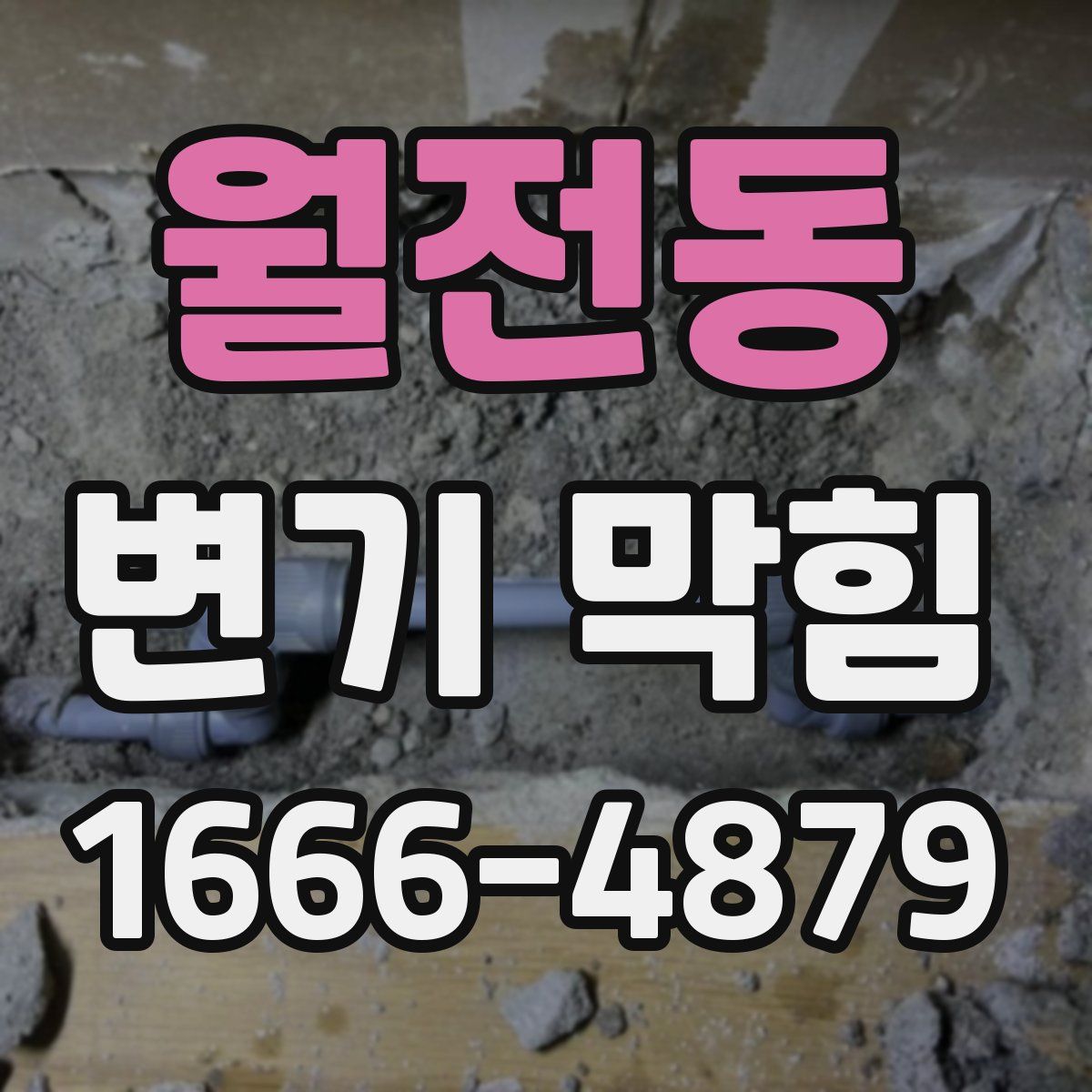 월전동 변기 막힘