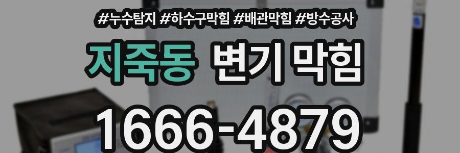 지죽동 변기 막힘
