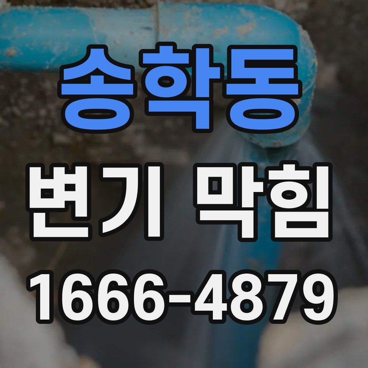 송학동 변기 막힘