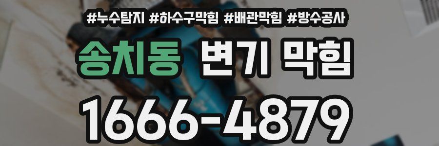 송치동 변기 막힘